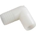 Anderson Metals Hose Fitting, 38 x 12 in, Barb, Nylon 53767-0806